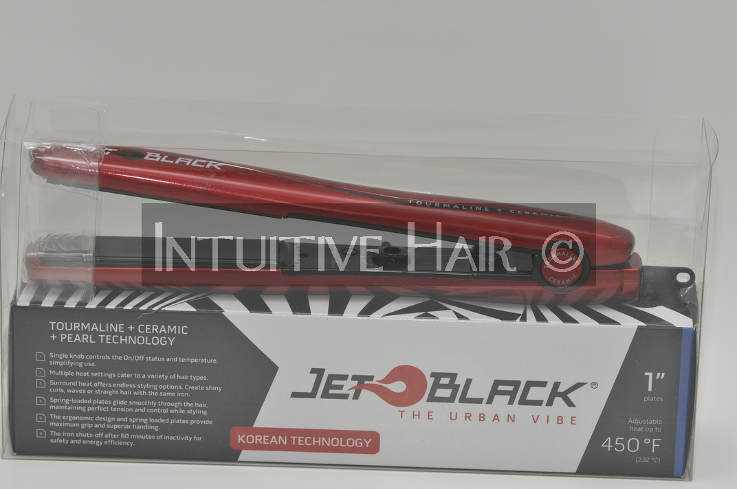 jet black hair straightener