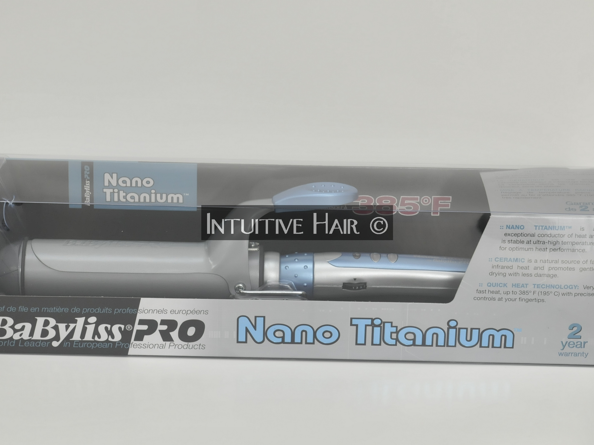 Babyliss PRO Ceramic / Nano Titanium Curling Iron 1.5  